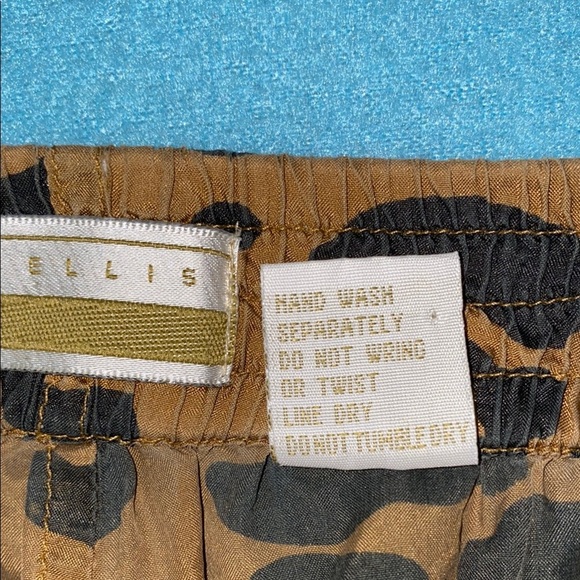 PERRY ELLIS silk cheetah print boxers button fly elastic waistband comfy size S - Picture 6 of 10